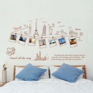 travel-packages-mailed-to-remove-wall-stickers-photo-photo-collage-wallpaper-background-of-the-sitting-room